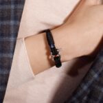 Braccialetto marittimo in corda da vela, fatto a mano, per donna e uomo, con chiusura a moschettone in acciaio inox 3mm CNB#862 - immagine 3