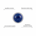 Braccialetto marittimo SERENITY con Lapis Lazzuli – CNE #04 - immagine 2